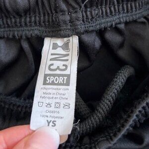 N3 Sport Back Athletic Shorts Size Youth Small